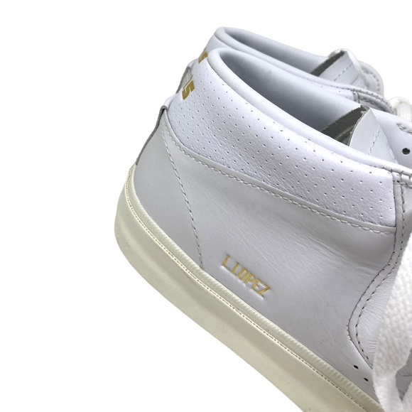Converse CONS Louie Lopez Pro Mid Top White Men’s Leather Size Sneakers 171984C - Picture 7 of 9